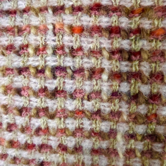 TALBOTS Pink Tweed JACKET BLAZER 16 Wool Office Career Church Preppy Academia - Picture 11 of 16